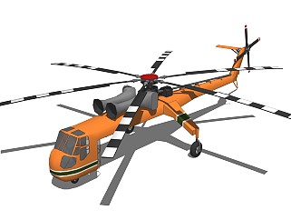 超精细<em>直升机</em>模型 Helicopter(21)